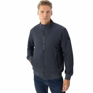 Pánská mikina se zipem VOLCANO-B-SWED-600M-NAVY MEL obraz