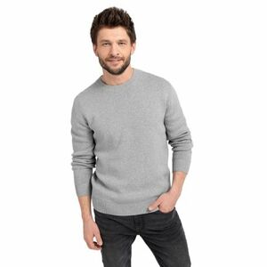 Pánský svetr VOLCANO-S-TODD-702M-GREY MEL obraz