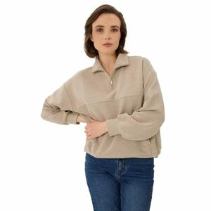 Dámská mikina VOLCANO-B-MOXI-102-BEIGE obraz