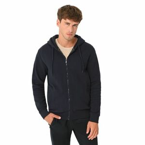 Pánská mikina se zipem VOLCANO-B-LERMO-600-NAVY obraz