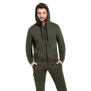 Pánská mikina se zipem VOLCANO-B-VITAR-302-KHAKI obraz