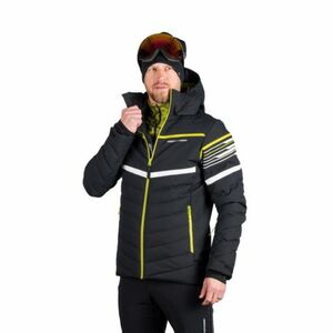 Pánská lyžařská bunda NORTHFINDER-YAROGNEV-672blacklimegreen obraz