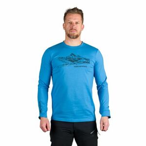 Pánské turistické triko s dlouhým rukávem NORTHFINDER-DACSO-281blue obraz