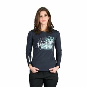 Dámské turistické triko s dlouhým rukávem NORTHFINDER-DIYA-464bluenights obraz