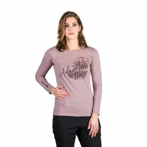 Dámské turistické triko s dlouhým rukávem NORTHFINDER-DIYA-537oldrose obraz