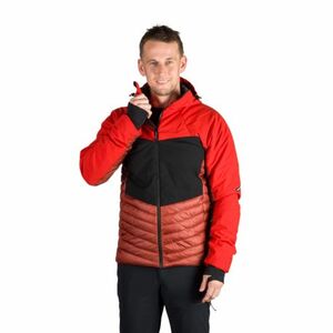 Pánská turistická bunda NORTHFINDER-EMERYK-361redblack obraz