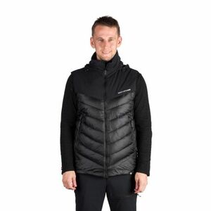 Pánská turistická vesta s kapucí NORTHFINDER-JEDRICK-270blackblack obraz