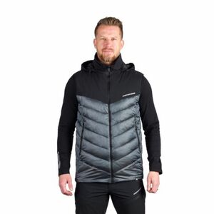 Pánská turistická vesta s kapucí NORTHFINDER-JEDRICK-811darkblueblack obraz