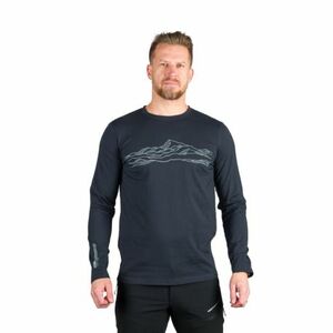 Pánské turistické triko s dlouhým rukávem NORTHFINDER-BODI-464bluenights obraz