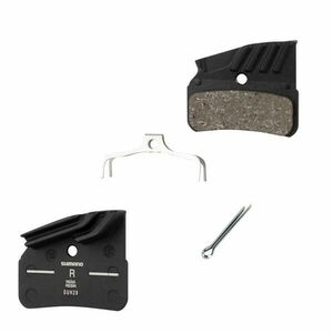 SHIMANO Destičky brzd SH N03A polymer, s pružinou+chladič obraz