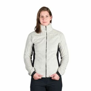 Dámská zateplená turistická mikina se zipem NORTHFINDER-MELISA-807lightgreenblack obraz