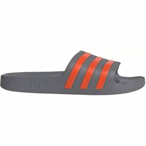 Pánské šlapky (plážová obuv) ADIDAS-Adilette Aqua M grey three/impact orange/grey three obraz