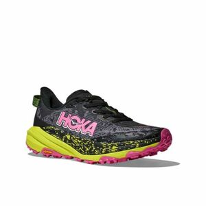 Dámská běžecká trailová obuv HOKA-Speedgoat 6 W black/neon hoka citrus obraz