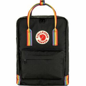 Batoh FJALLRAVEN-Kanken - rainbow black/rainbow pattern obraz
