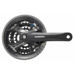 Shimano kliky Acera FC-M361 175mm 42-32-22, černé, s krytem , 7/8 speed, čtyřhran, v krabičce obraz