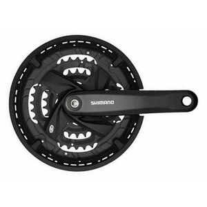 Shimano kliky Acera FC-M371-L 175mm 48-36-26, černé, s krytem , 9 speed, pro osu 4HR, v krabičce obraz
