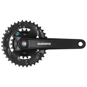 Shimano kliky Altus FC-M315, 175mm 36-22zubů, černé, bez krytu, 8 speed, v krabičce obraz