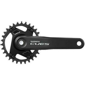 Shimano kliky Cues FC-U4000-1, 175mm, 30 zubů, černé, 11, 10, 9 speed, pro osu čtyřhran, v krabičce obraz