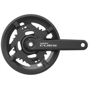 Shimano kliky Cues FC-U4010-2, 170mm, 46-30 zubů, černé, 11, 10, 9 speed, s ložisky obraz