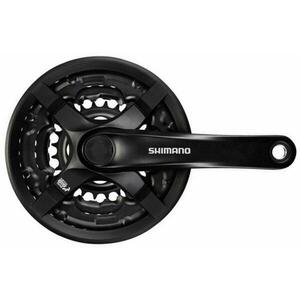 Shimano kliky Tourney FC-TY501-L 175mm 42-34-24 zubů, černé s krytem, v krabičce obraz