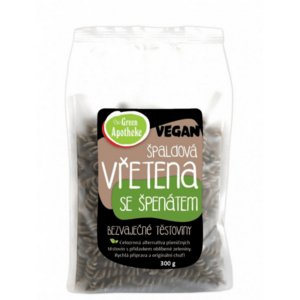 Green Apotheke Vřetena špaldová celozrnná se špenátem obraz