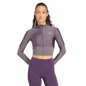 Dámská tréninková mikina se zipem ADIDAS-HYG SHN TRACK J GRESTR/TAUOXI obraz