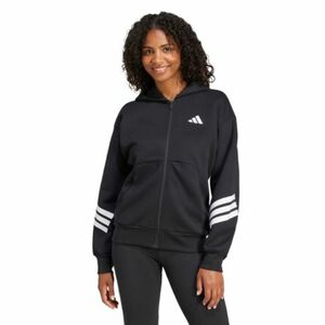 Dámská mikina se zipem ADIDAS-W FI 3S FZ HD BLACK obraz