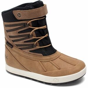 Dětské vysoké zimní boty MERRELL-Snow Bank 5.0 WTRPF K wheat/black obraz