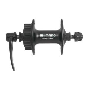 SHIMANO Náboj přední HBM475 černý kot. 6 děr 32 děr obraz
