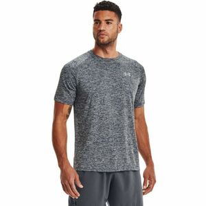 Pánské tréninkové tričko s krátkým rukávem UNDER ARMOUR-UA Tech SS Tee 2.0-NVY-1326413-409-Academy obraz