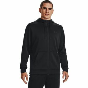Pánská zateplená tréninková mikina s kapucí UNDER ARMOUR-UA Armour Fleece FZ Hoodie obraz