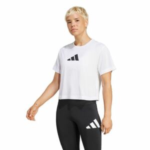 Dámské tréninkové triko s krátkým rukávem ADIDAS-WE BL TEE WHITE obraz