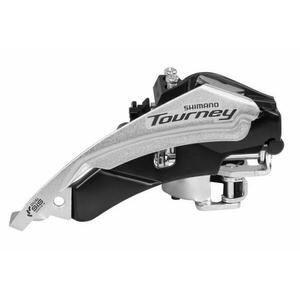 Shimano přesmykač FD-TY500TSM6, O 31, 8-34, 9 Top Swing, Dual pull 42 zubů, pro 6/7speed obraz