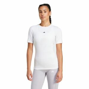 Dámské tréninkové triko s krátkým rukávem ADIDAS-TF TRAIN T WHITE obraz