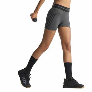 Dámské tréninkové kraťasy ADIDAS-HYG RIB 1/4 GRESIX/BLACK obraz