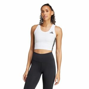 Dámské tréninkové tílko ADIDAS-WE 3S CROP TANK WHITE/BLACK obraz
