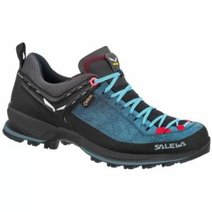 Dámská nízká turistická obuv SALEWA-Mountain Trainer 2 GTX W dark denim/fluo coral obraz