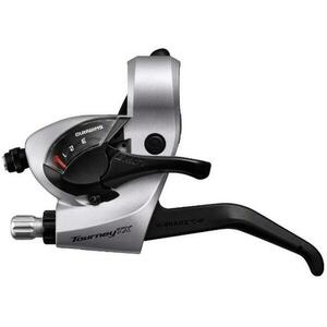 Shimano řazení ST-TX800-S levé EZ FIRE Plus stříbrné (v krabičce) obraz