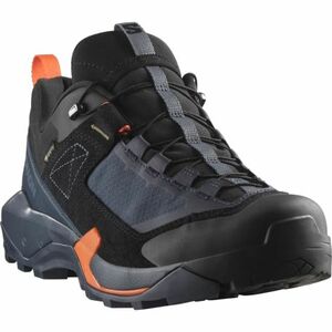 Pánská nízká turistická obuv SALOMON-X Ultra Alpine GTX M blue nights/black/red orange obraz