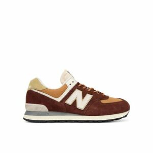 Pánská vycházková obuv NEW BALANCE-U574MRR M brown/dull orange obraz