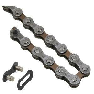 SHIMANO Řetěz SH CNHG40 šedý balený +spojka 8k obraz