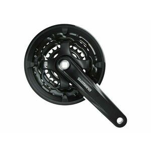 Shimano Tourney FC-TY501 48/38/28 černé 170mm kliky obraz