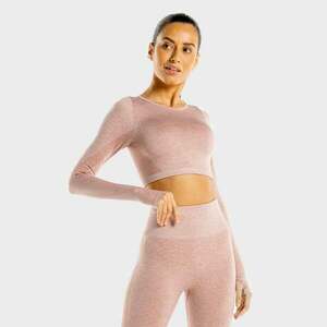 SQUATWOLF Sportovní Top Seamless Crop Top Rose Gold obraz