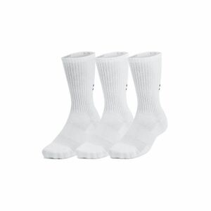 Ponožky UNDER ARMOUR-Unisex UA TC 3pk Crew-WHT obraz
