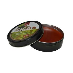 Siga Černý krém na boty 100 g - hnědá obraz