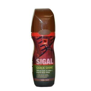 Siga Černý tekutý lesk na botyL 75 ml - hnědá obraz