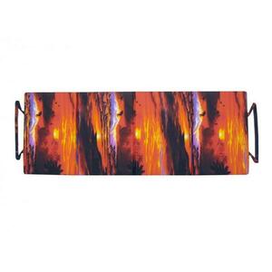 Skládací plážové molitanové lehátko Trieste-76 3 cm - Západ slunce obraz