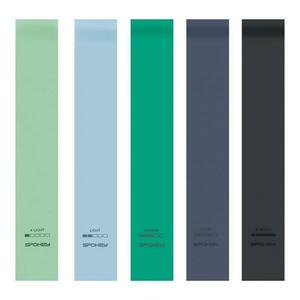 Spokey ARTIO SET Sada 5 posilovacích gum + obal obraz