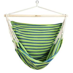 Spokey BENCH DELUXE Brazilské závěsné křeslo pro dva, zelené obraz