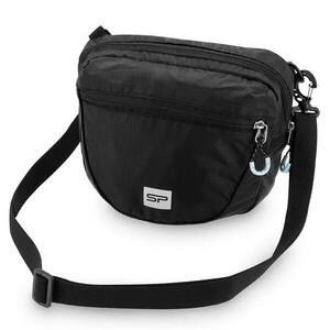 Spokey CROCO Taška přes rameno, 4 l, černá obraz